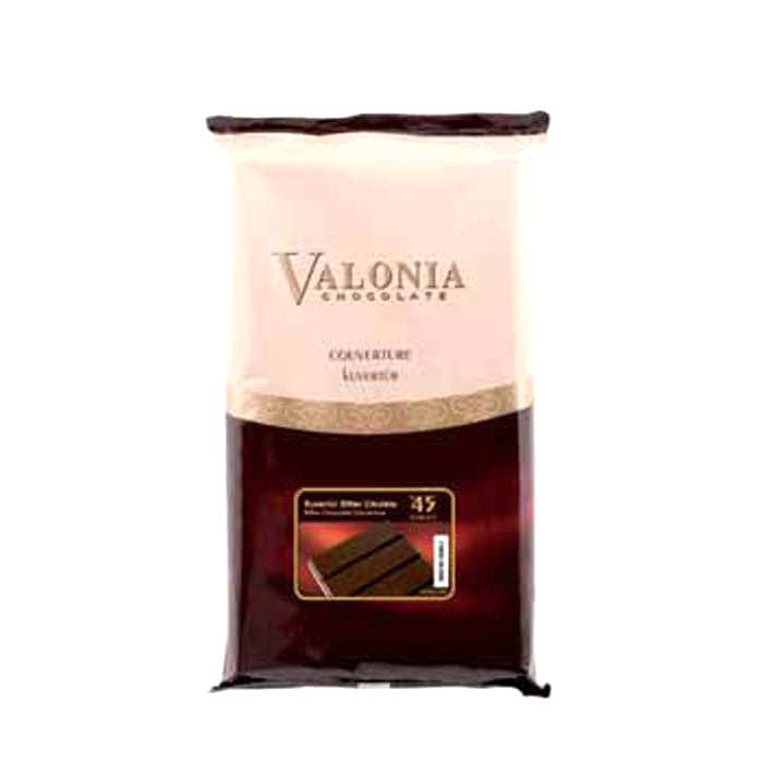 Valonia Bitter Kuvertür % 45 2,5 kg*10 Ad.